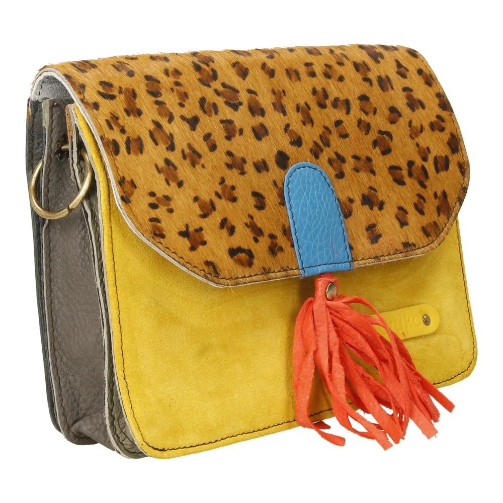 Bolso Bandolera De Piel Claire Soruka