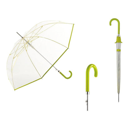 Paraguas Largo Transparente Bright C-Collection