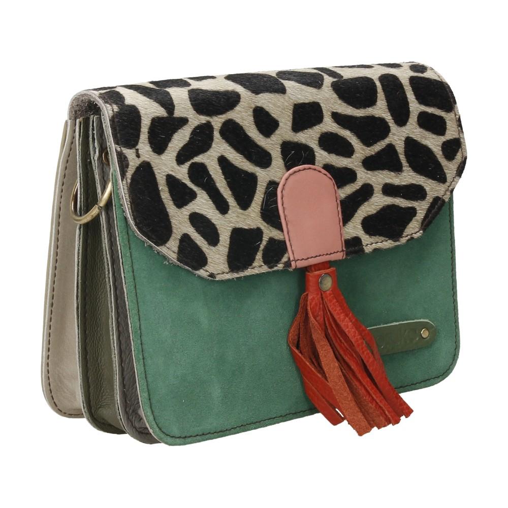 Monedero Bandolera De Piel Claire Soruka