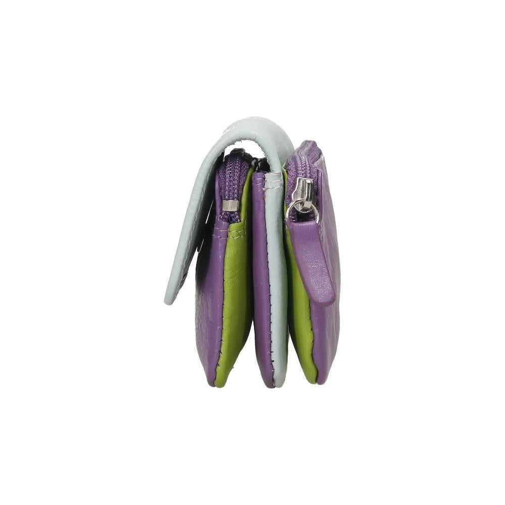 Monedero Triple De Piel J.L Piel