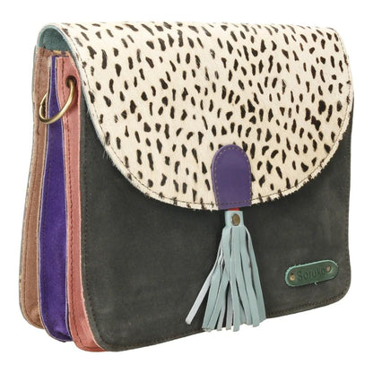 Bolso Bandolera De Piel Olivia Soruka