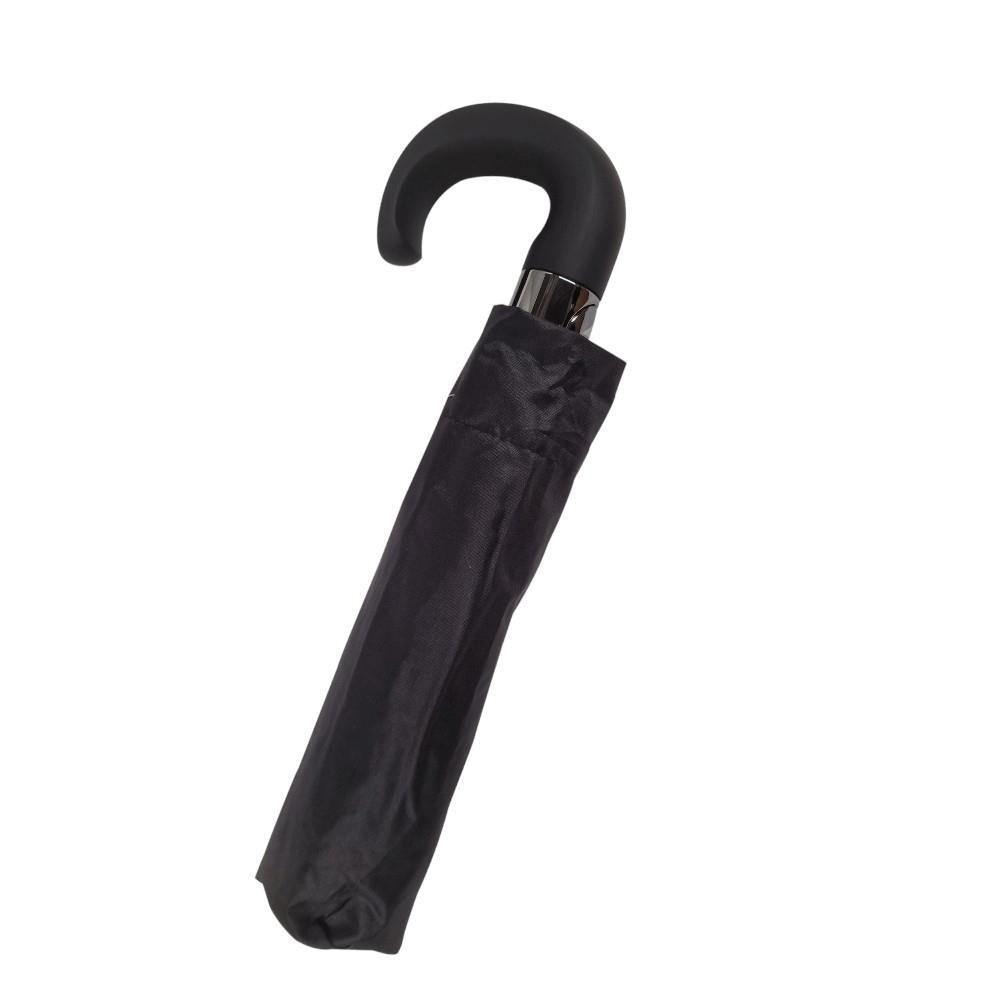 Paraguas Plegable Hombre Automático Negro 56 cm