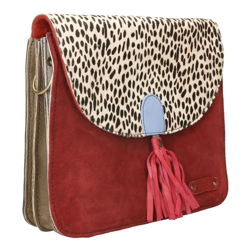 Bolso Bandolera De Piel Olivia Soruka