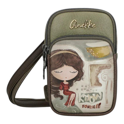 Bandolera con bolsillo frontal Muse