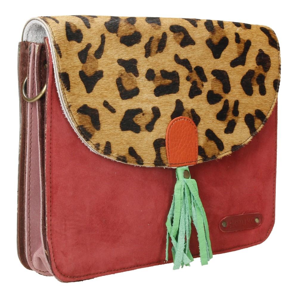 Bolso Bandolera De Piel Olivia Soruka