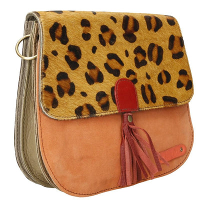 Bolso De Piel Rose Print Soruka