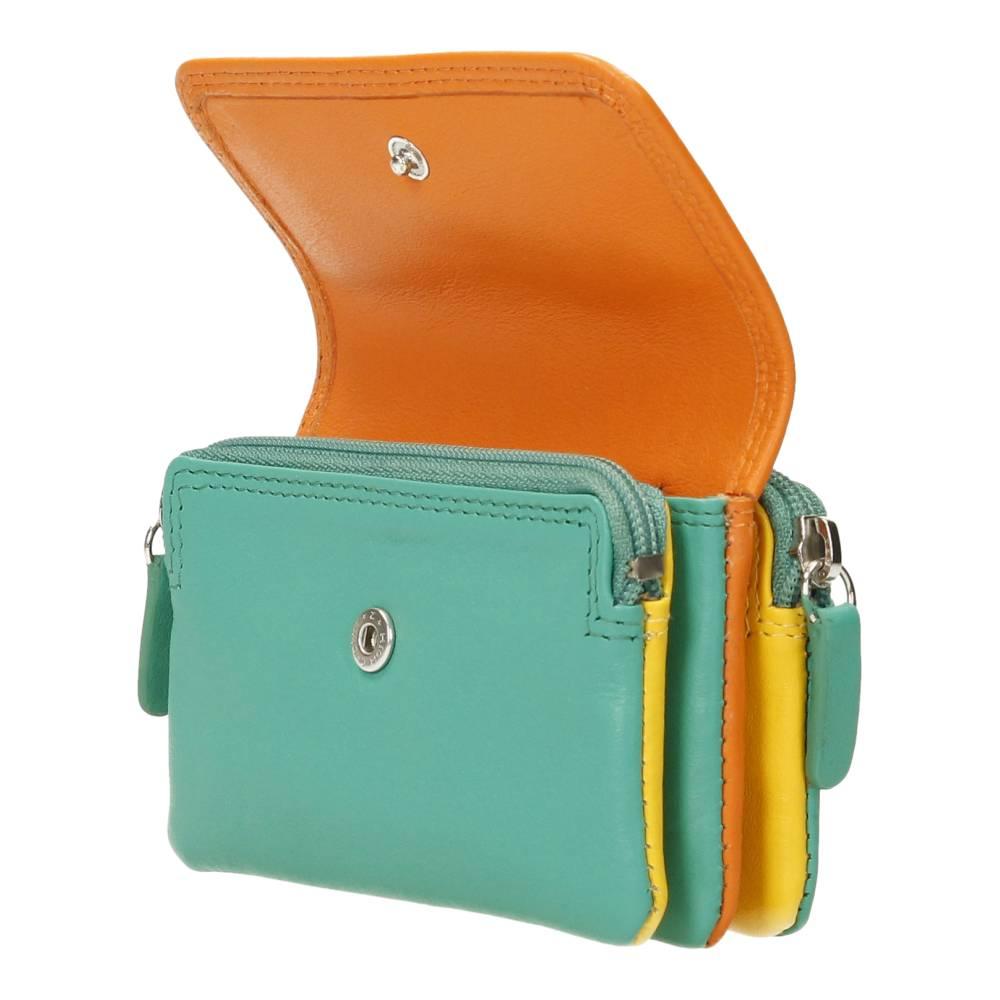 Monedero Triple De Piel J.L Piel