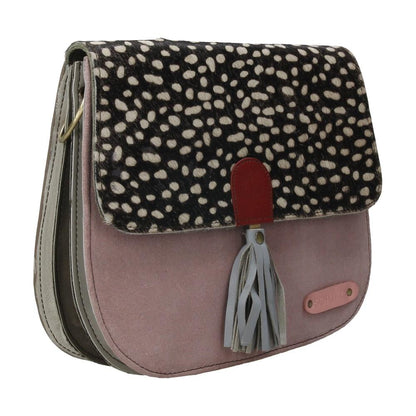 Bolso De Piel Rose Print Soruka