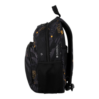 Mochila Escolar Gabol Byte Negra para 1º y 2º de Primaria
