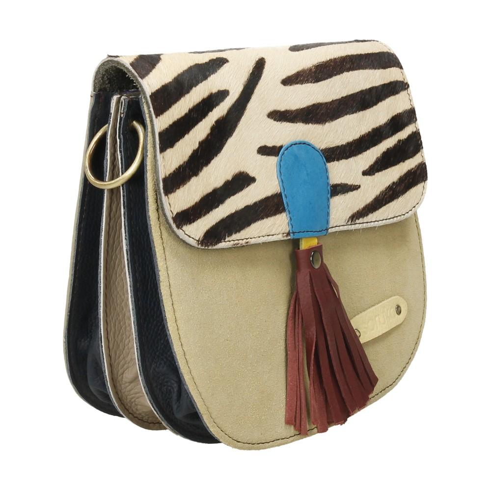 Bolso Bandolera De Piel Lena Soruka