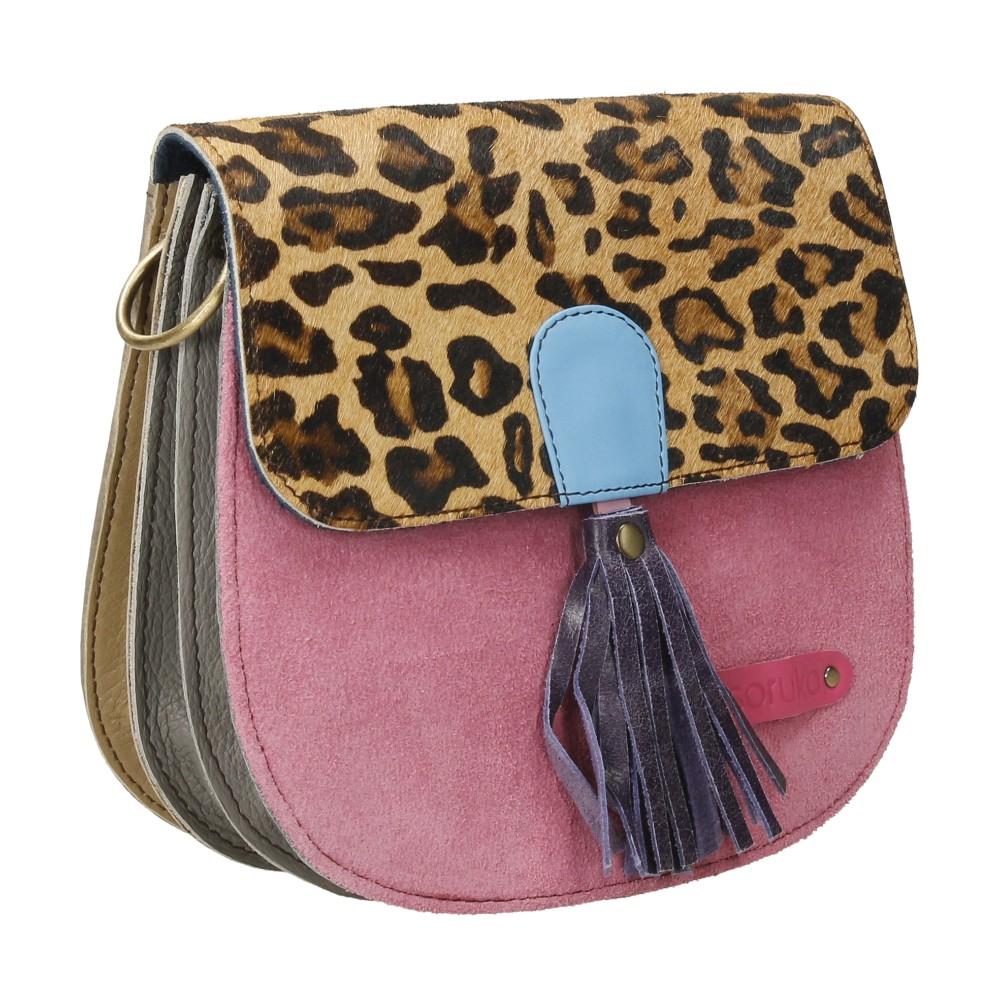 Bolso Bandolera De Piel Lena Soruka