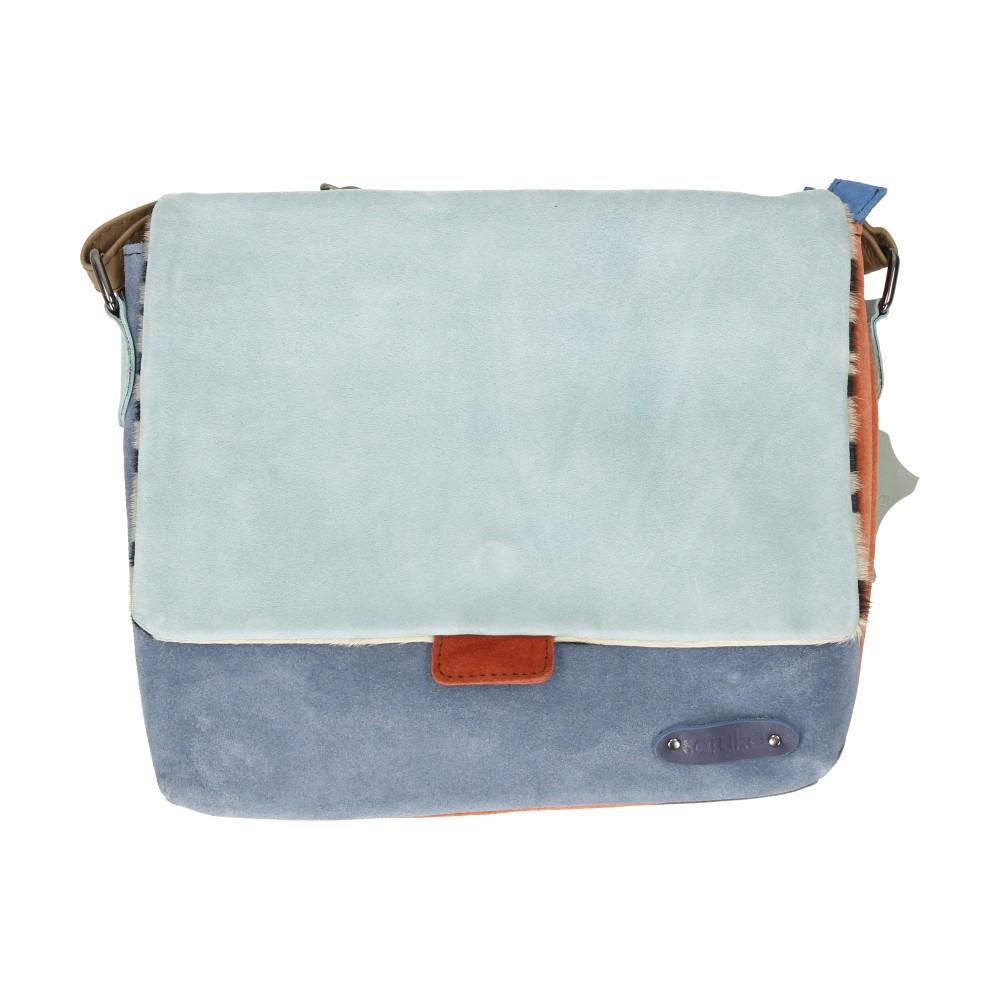 Bolso Bandolera De Piel Ingrid Reversible Soruka
