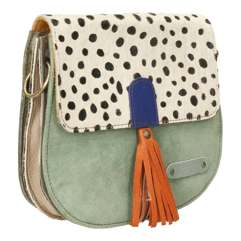 Bolso De Piel Lena Print Soruka