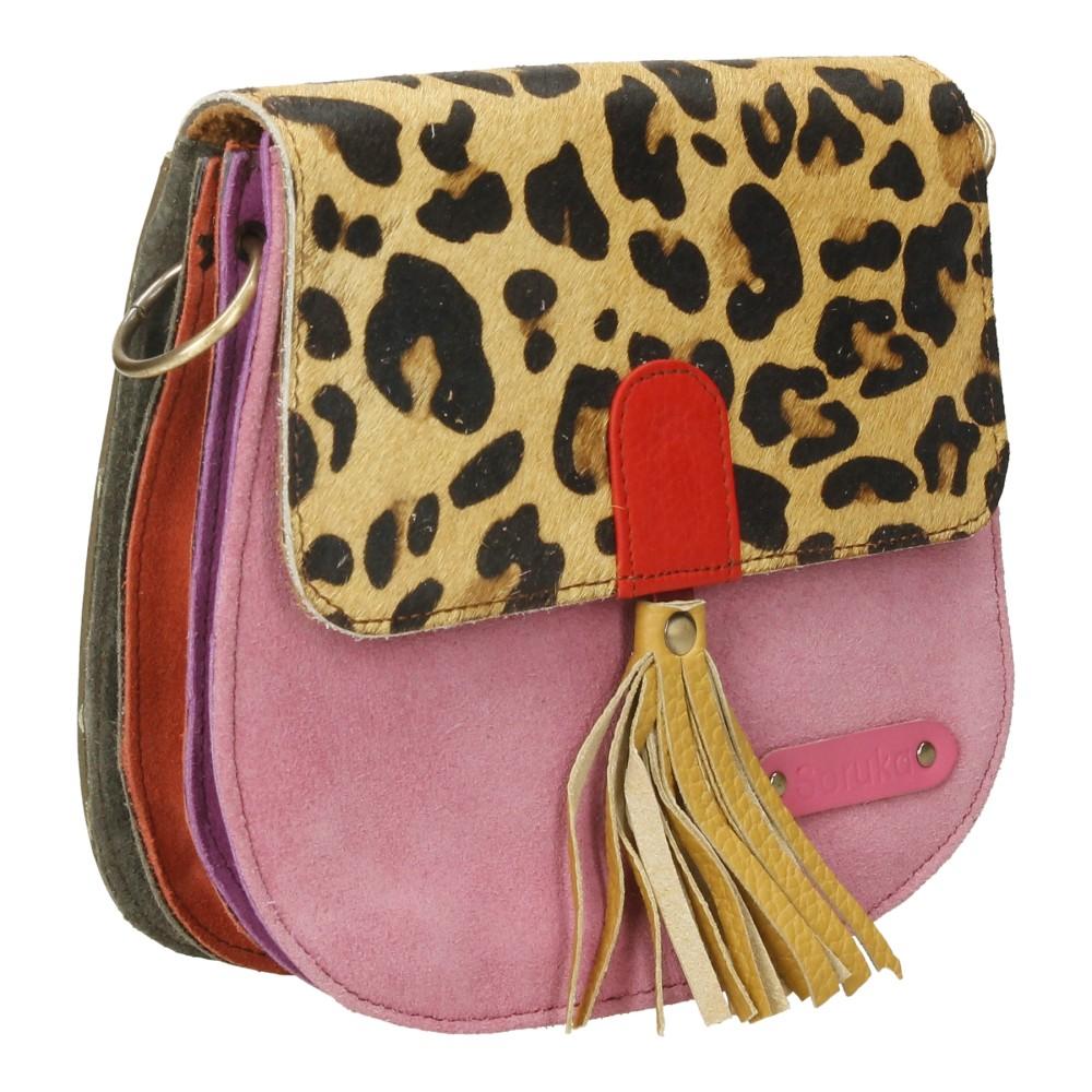 Bolso De Piel Lena Print Soruka