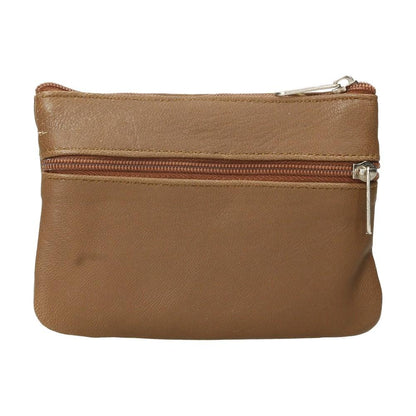 Monedero Napa 4 cremalleras San Piel