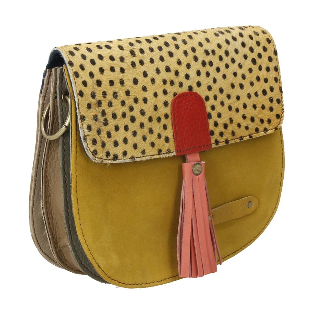 Bolso Bandolera De Piel Lena Soruka