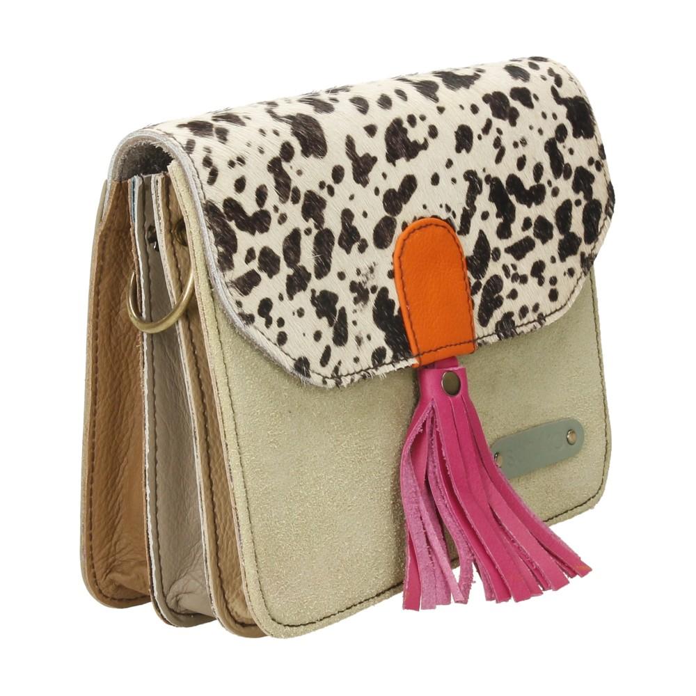 Monedero Bandolera De Piel Claire Soruka