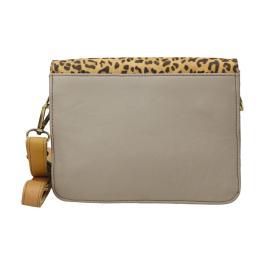 Bolso De Piel Claire Print Soruka