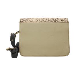 Bolso De Piel Claire Print Soruka