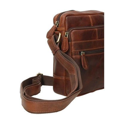 Bolso De Hombre De Piel Engrasada J.L