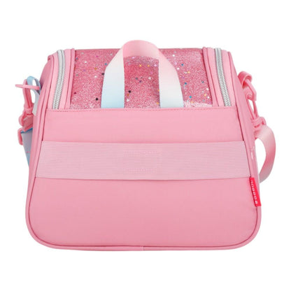 Nevera Térmica Escolar Gabol Glam Rosa Palo para Niña