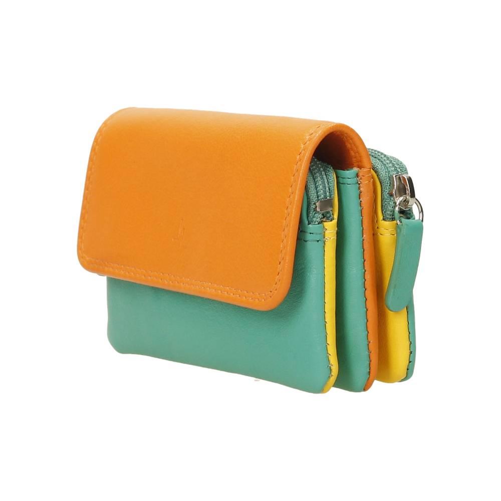 Monedero Triple De Piel J.L Piel