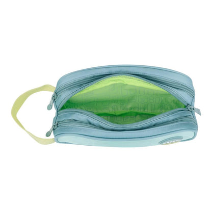 Estuche Triple Gabol WHISPER Verde Agua | Tres Compartimentos, Todo en su Sitio