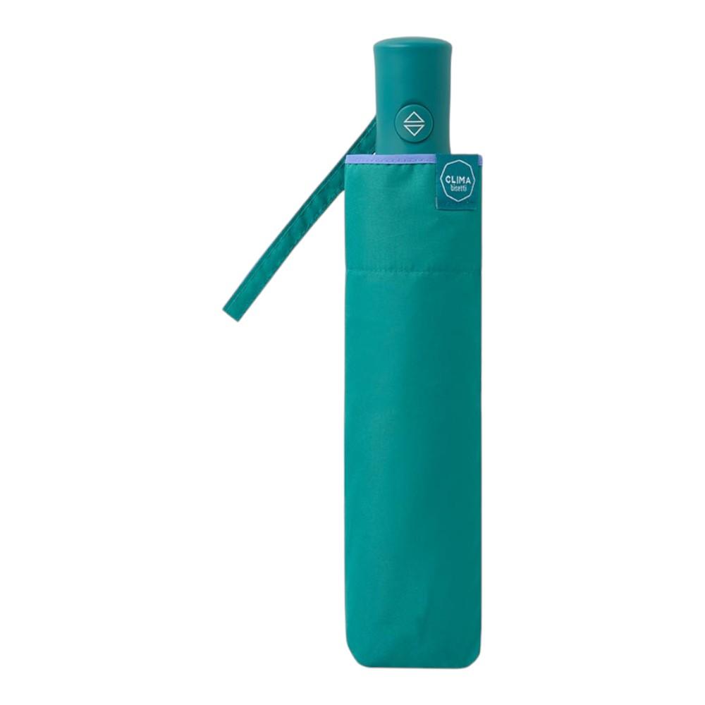 Paraguas Plegable Automático Mujer Bisetti ColorParty Turquesa