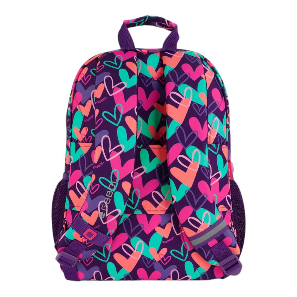 Mochila Escolar Gabol Kokoro Fucsia para Niña 1º y 2º Primaria