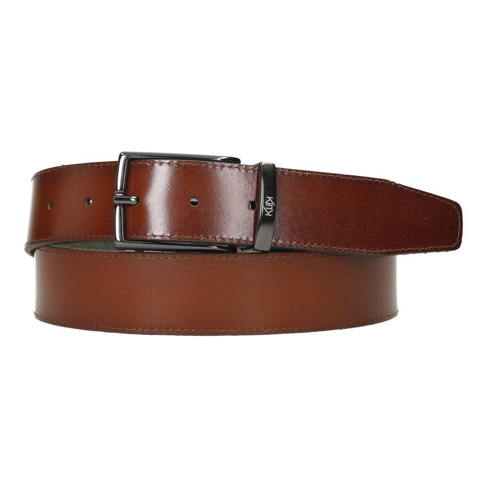 Cinturón De Piel Reversible/Serraje Klok