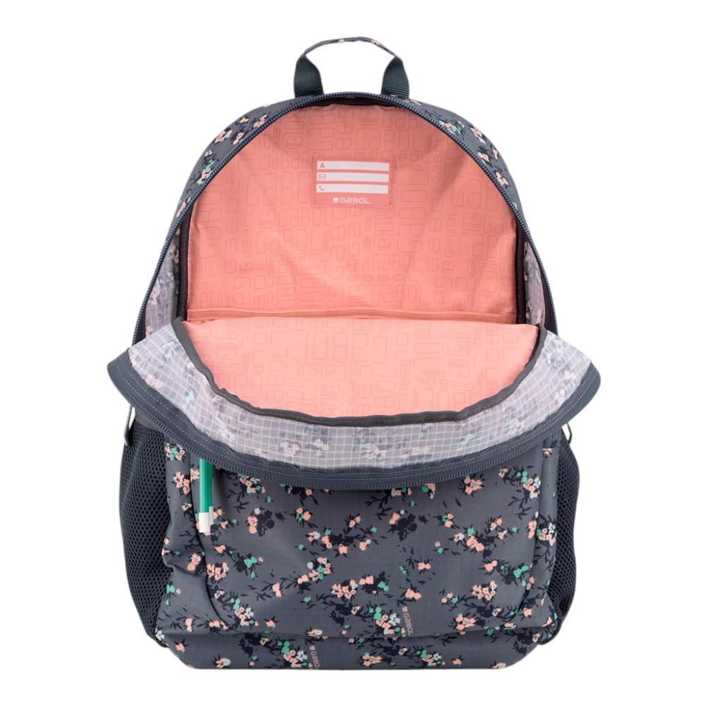 Mochila Escolar Gabol Secret Adaptable a Carro 2 Compartimentos