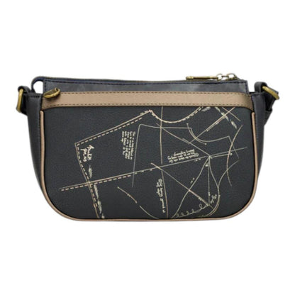 Bolso Bandolera Original 3 Compartimentos"Anekke"