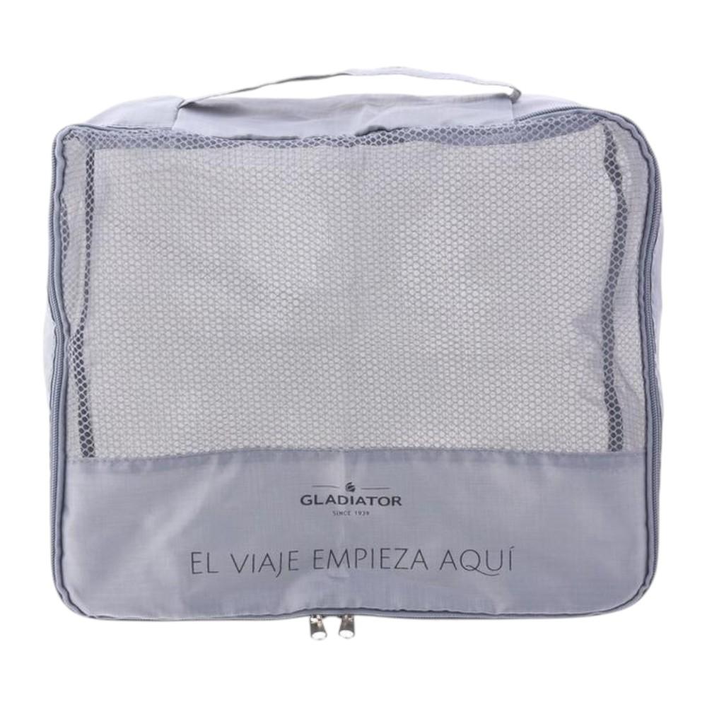 Set 6 Organizadores Maleta Gris Viaje