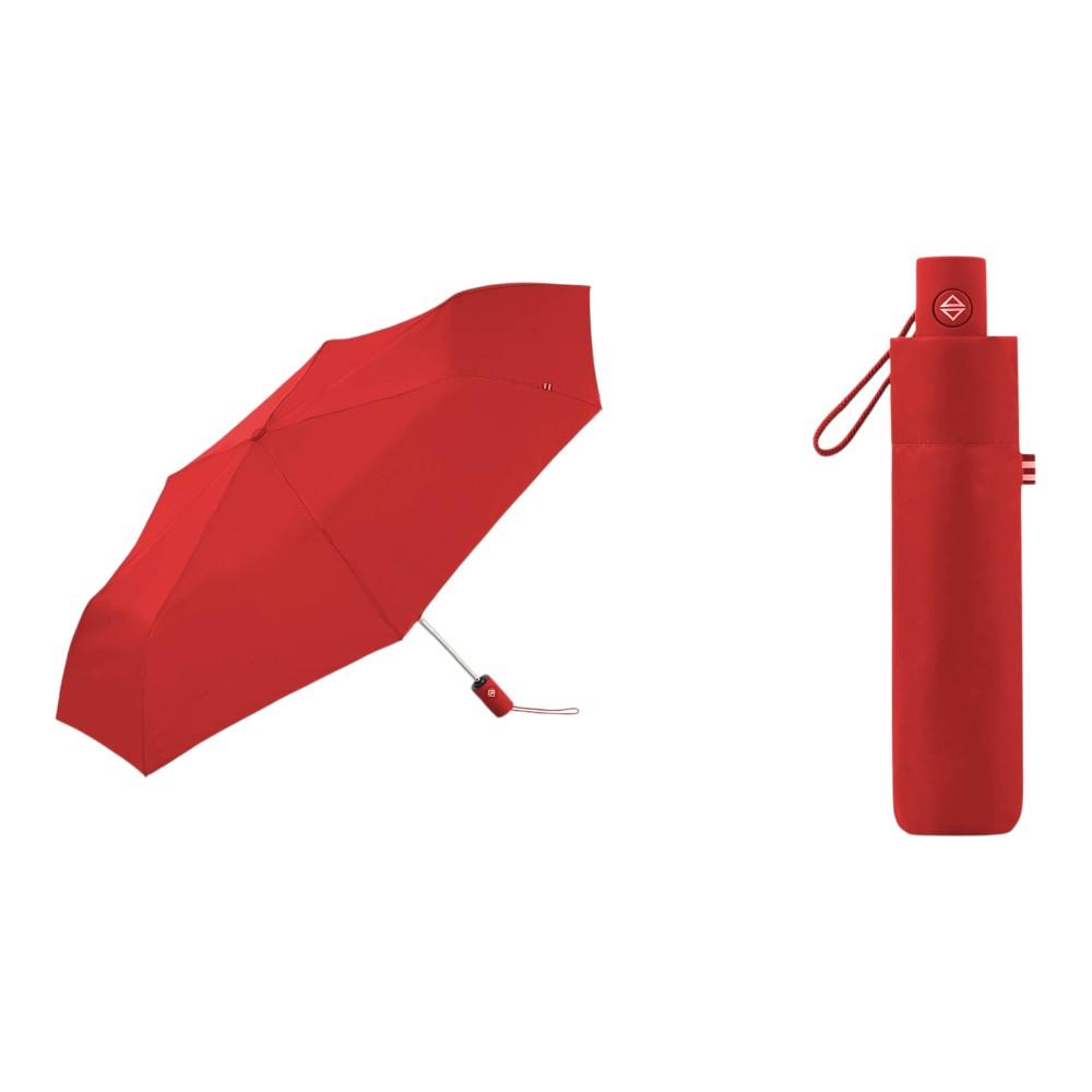 Paraguas Plegable Mujer C-Collection Nautic Rojo Automático