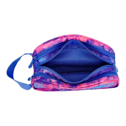 Estuche Triple Gabol SUNSET Fucsia | Tres Compartimentos para Llevarlo Todo