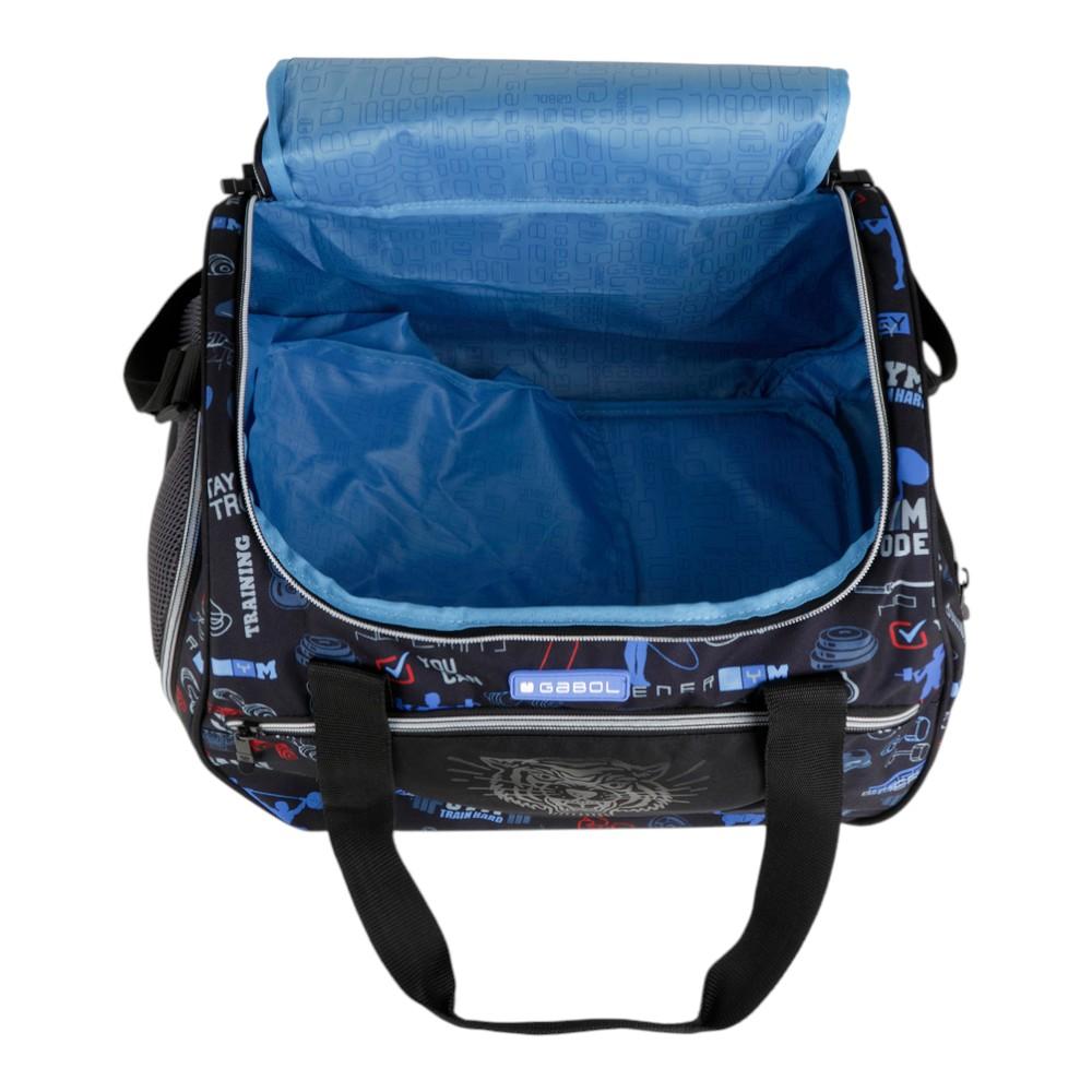 Bolsa de Deporte Gabol Training Negra | Con Zapatillero