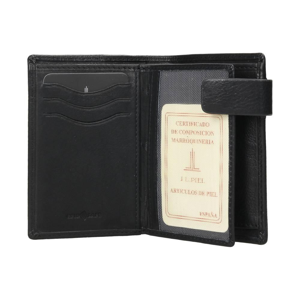 Cartera De Piel "Lavada-T" J.L Piel
