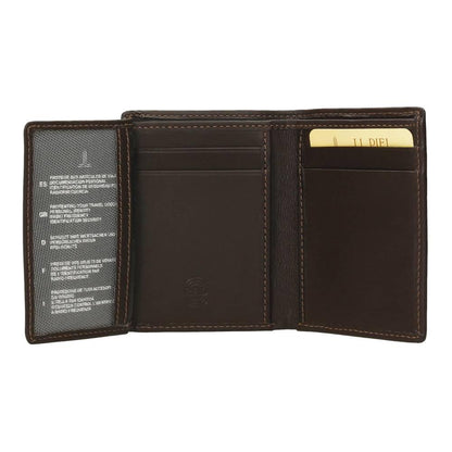 Cartera De Piel Hombre Coleccion Clasic J.L Piel
