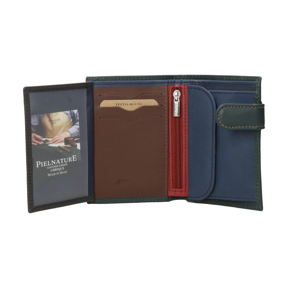 Luisipo Cartera Casual De Piel Para Hombre Titto Bluni