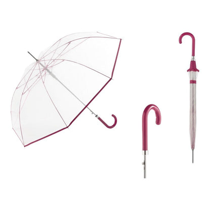 Paraguas Largo Transparente Bright C-Collection