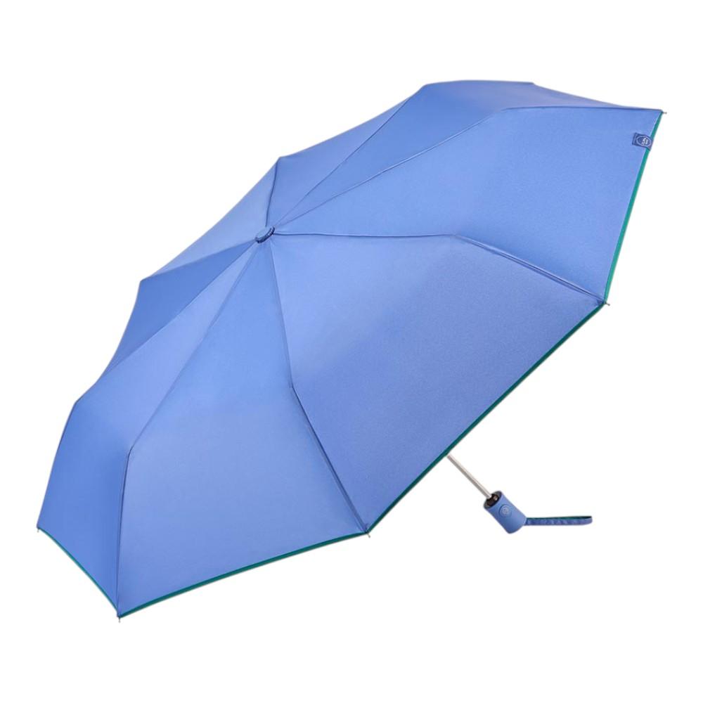 Paraguas Plegable Automático Mujer Bisetti ColorParty Celeste