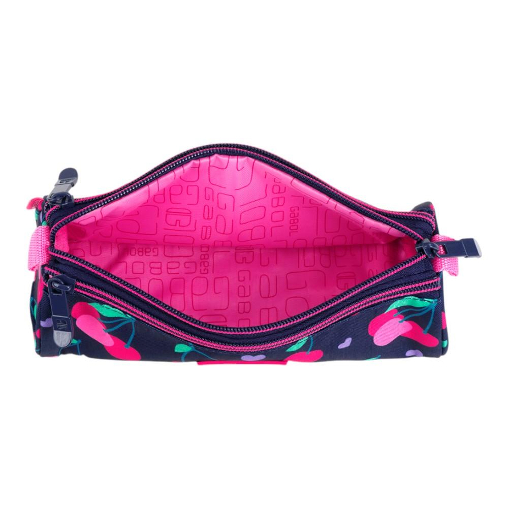 Estuche Tres Cremalleras Sweet Gabol