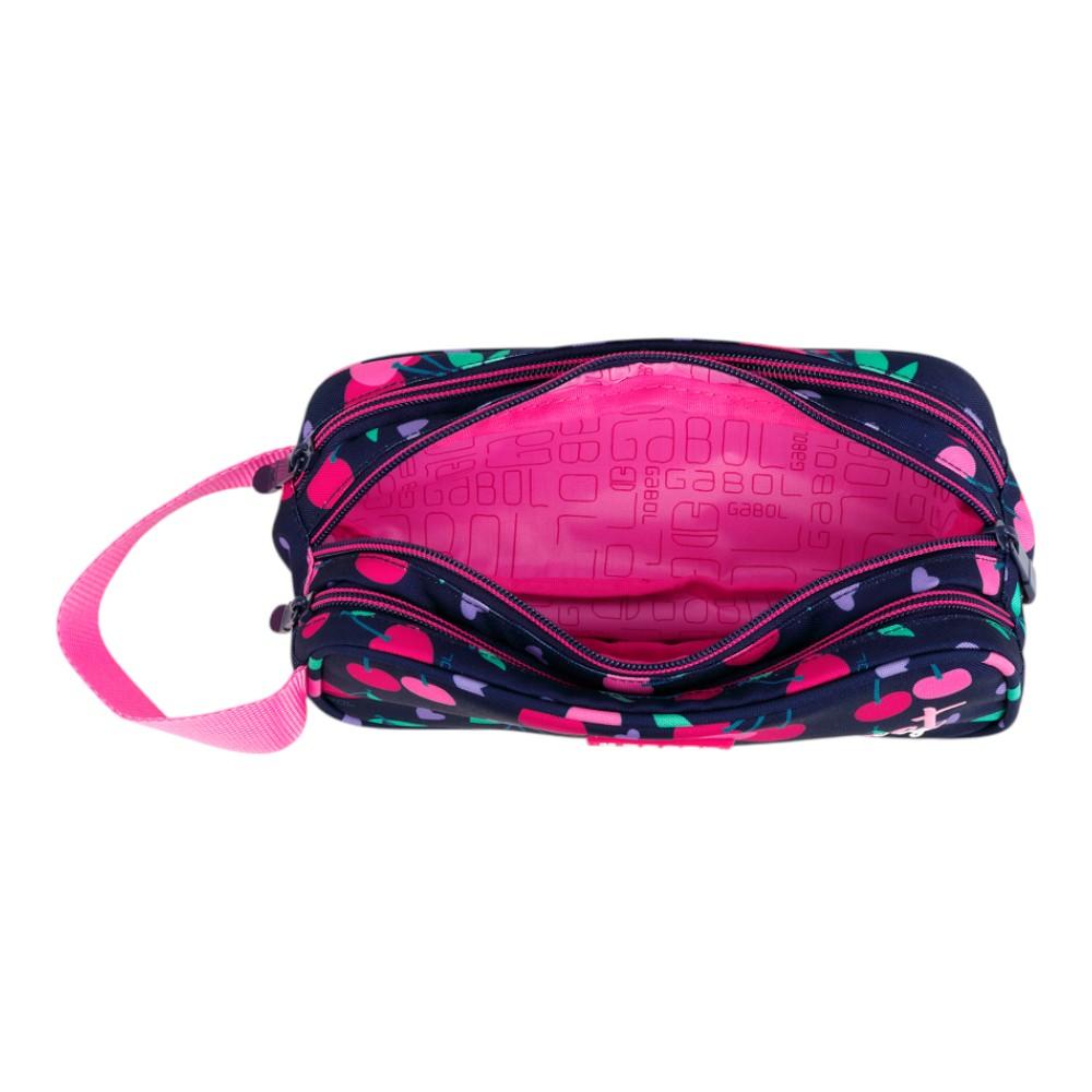 Estuche Triple Gabol Sweet Azul Marino