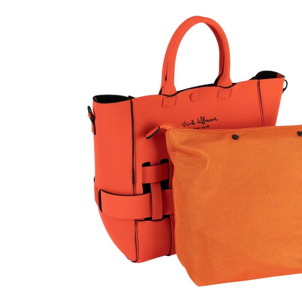 Bolso De Mano L Pepe Moll-Naranja