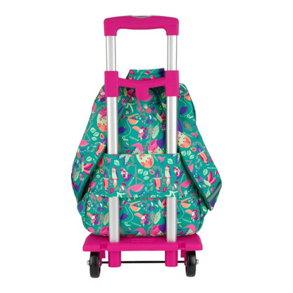 Mochila Escolar Gabol Vida Verde para Niña 1º y 2º de Primaria