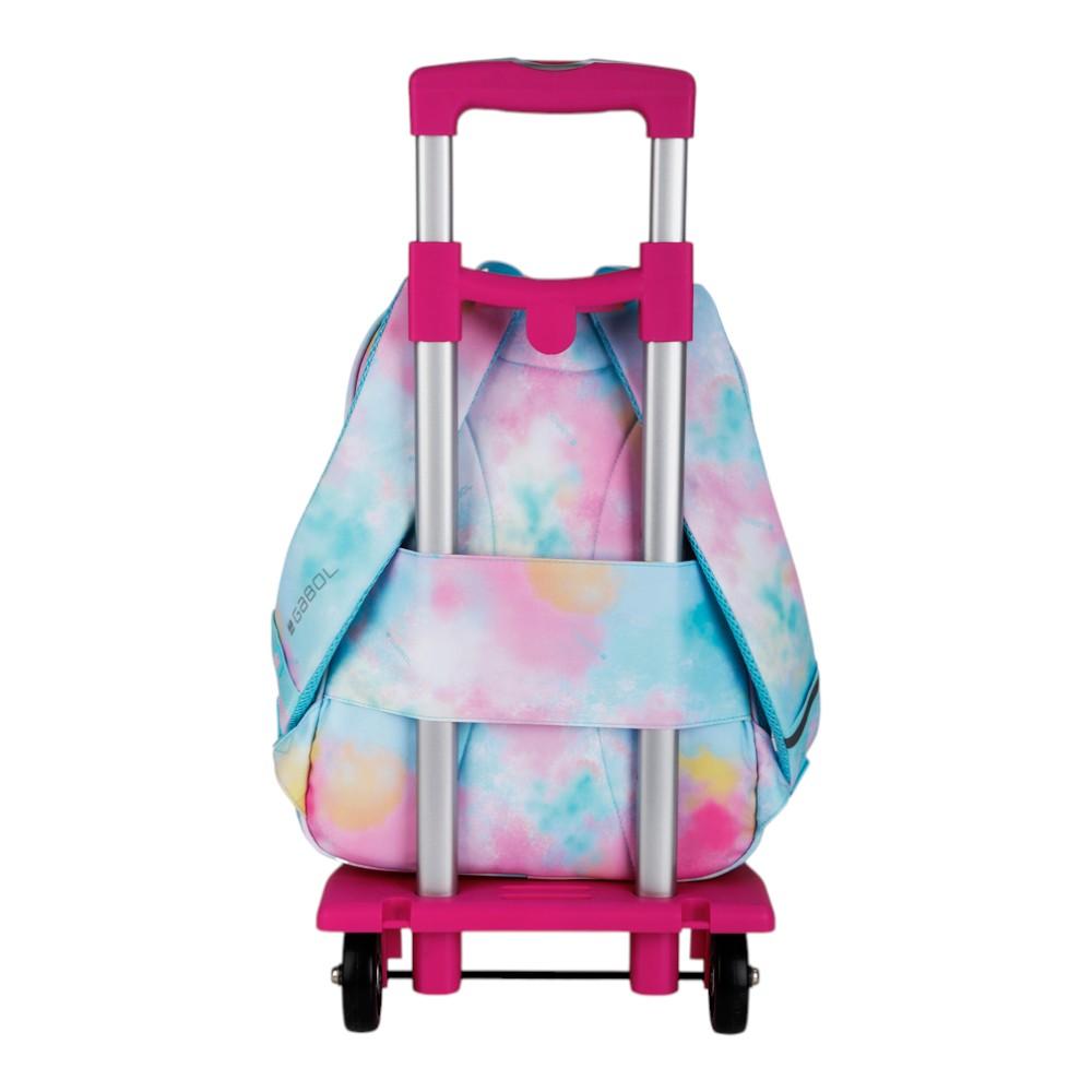 Mochila Escolar Gabol Mystic Azul Claro para Niña 1º y 2º Primaria