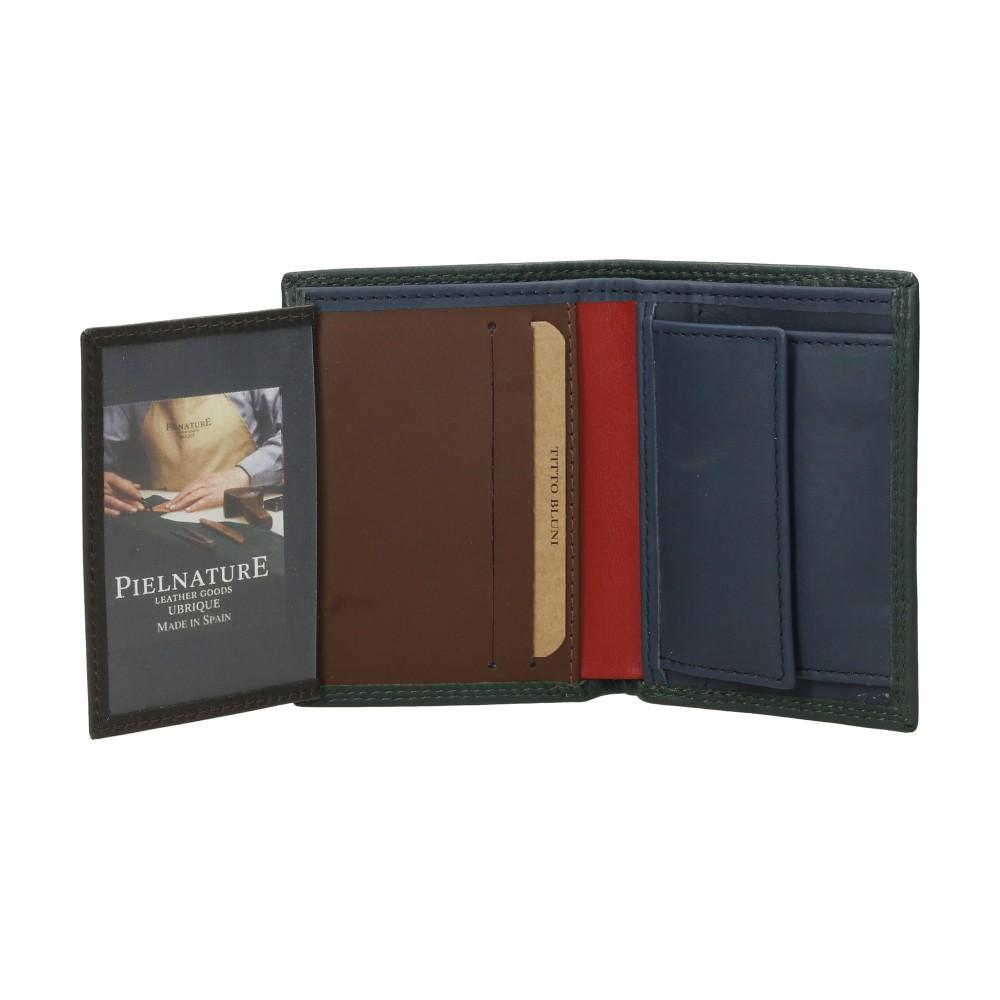 Luisipo Cartera Casual De Piel Para Hombre Titto Bluni