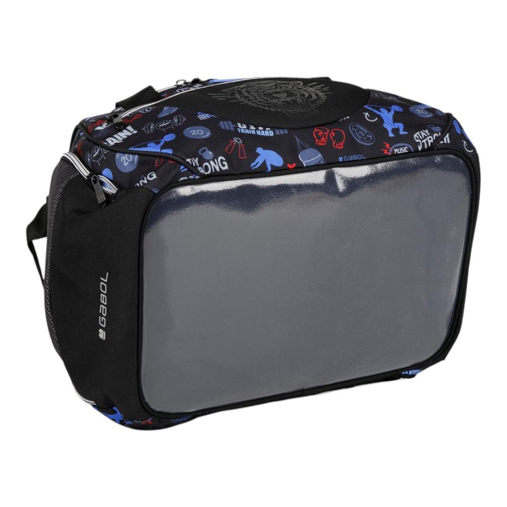 Bolsa de Deporte Gabol Training Negra | Con Zapatillero