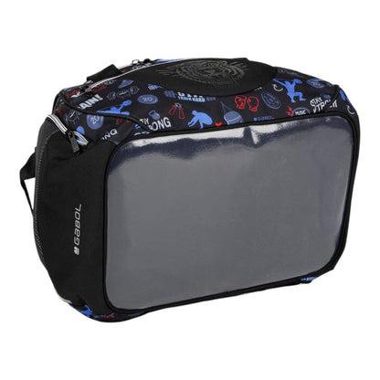 Bolsa de Deporte Gabol Training Negra | Con Zapatillero