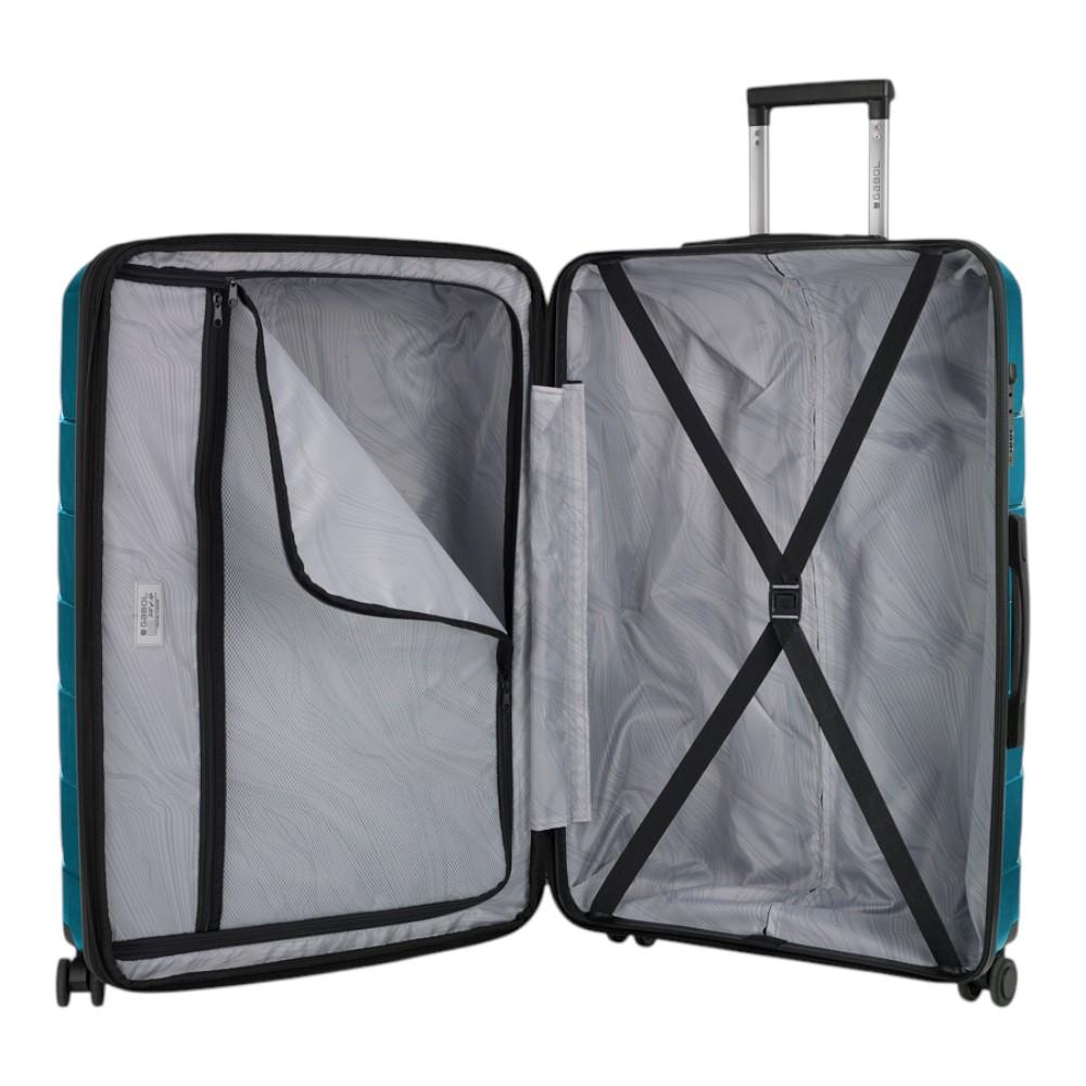 Maleta Grande Gabol Origami Turquesa